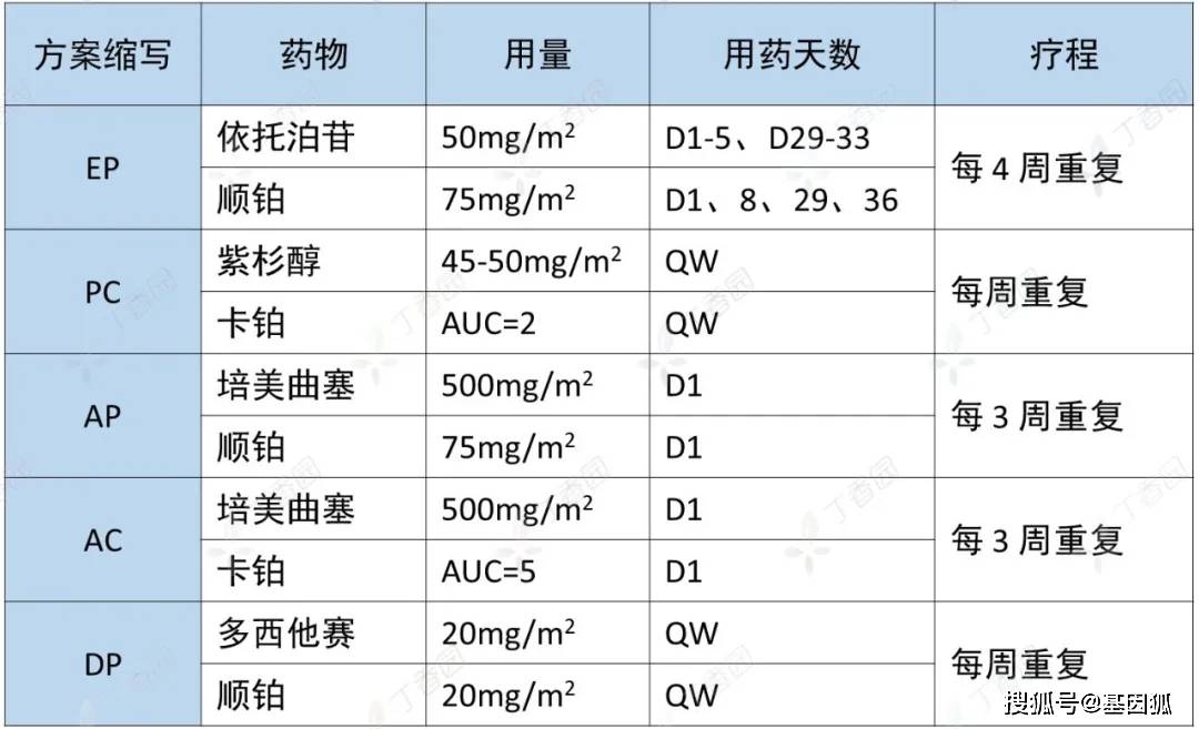 健康科普值得收藏的常見腫瘤化療藥物和方案縮寫