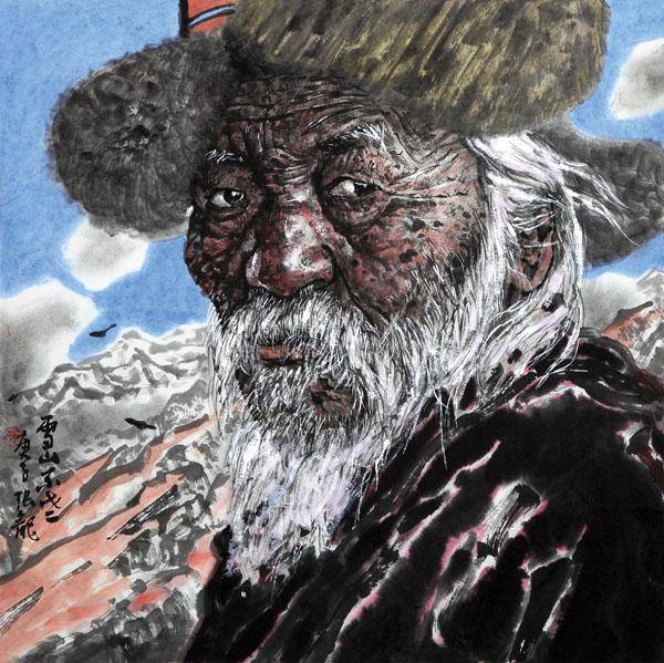 当代著名画家张龙:笔墨抒情,心境相融