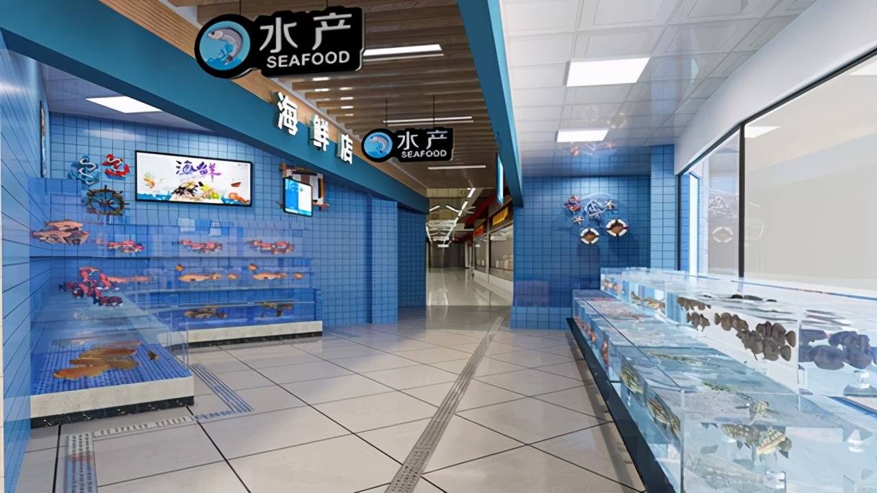 江西农贸市场设计江西菜市场设计各水产区域怎样规划才合理