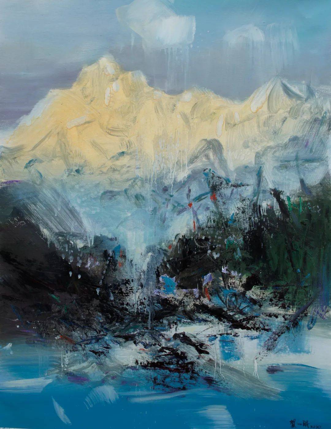 艺展中国贺一珉油画作品欣赏