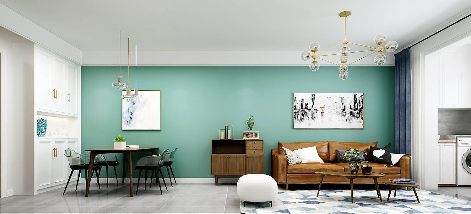 除非你平时没有什么亲友来往,否则你必须确保客厅风格被大众所接受