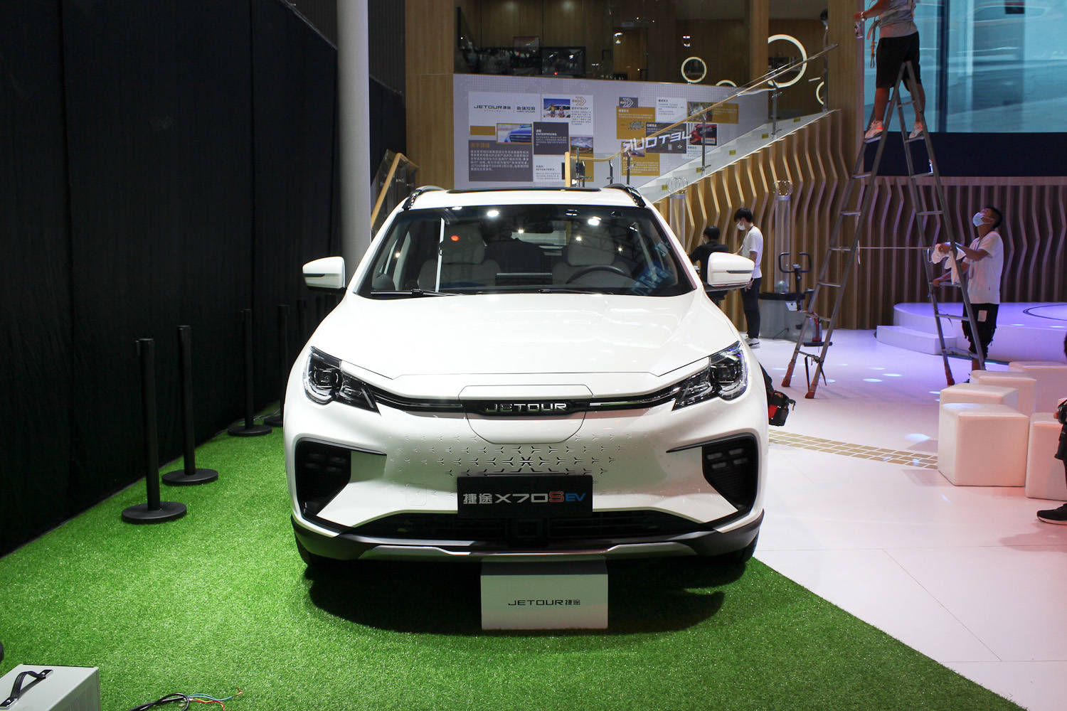 2020广州车展新款捷途x70sev探馆实拍