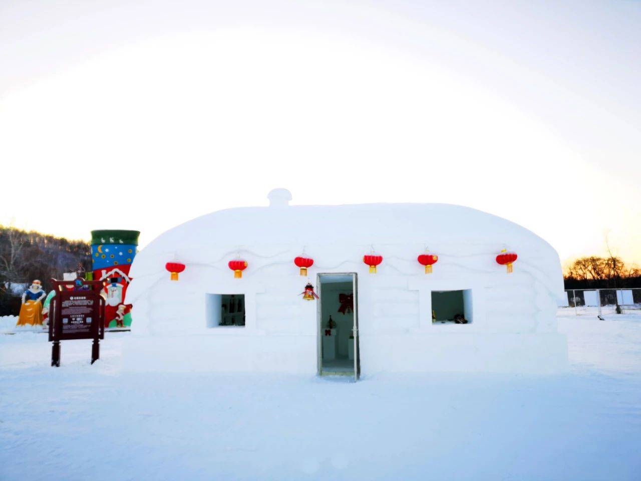 一路向北游40的漠河2021年的北极圣诞村很不一样哦