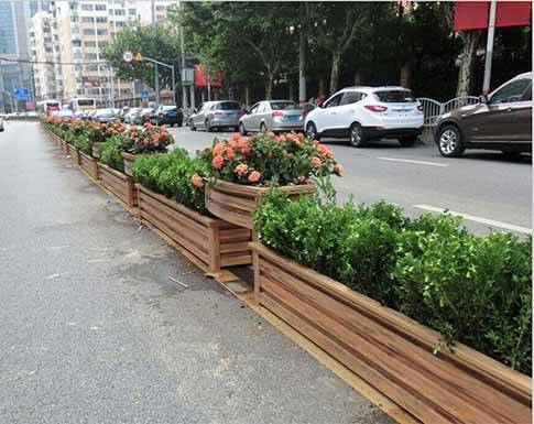 pvc花箱的护栏便于安装