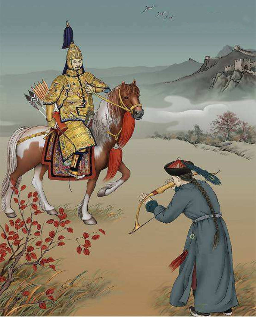 清朝龙骑兵图片