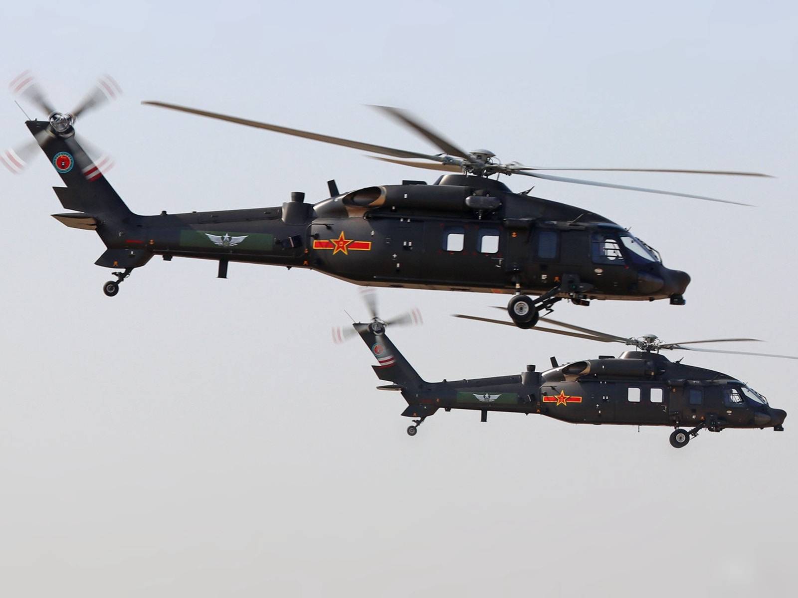 直20试飞画面公开具备全疆域全天候作战力我军20系列再添一名大将