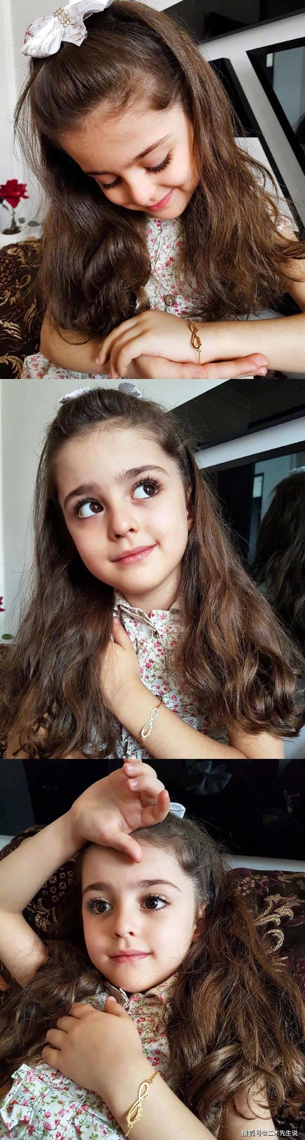 伊朗8岁小女孩被称为全球最美!因太美,父亲辞职做贴身保镖