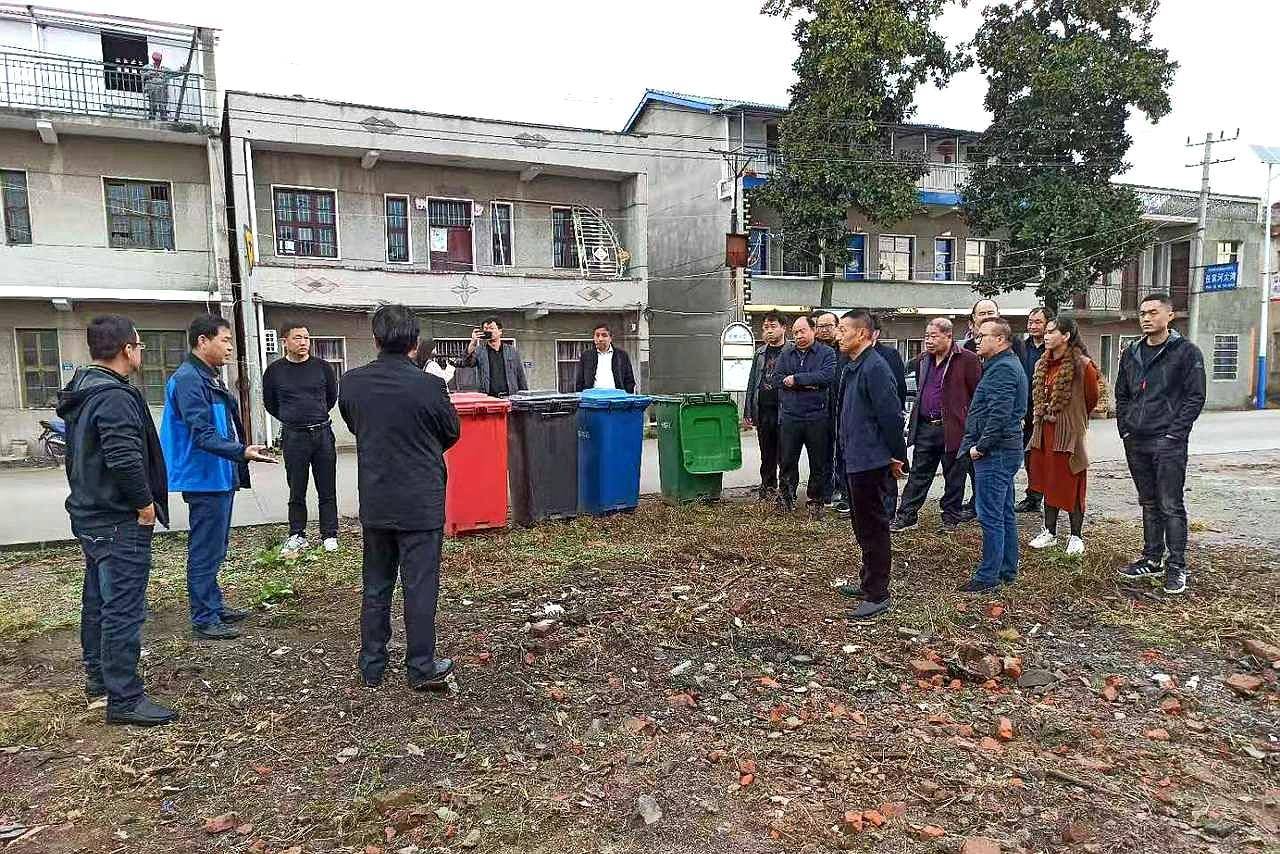步行看城管,武汉市新洲区李集街,推进农村人居环境整治