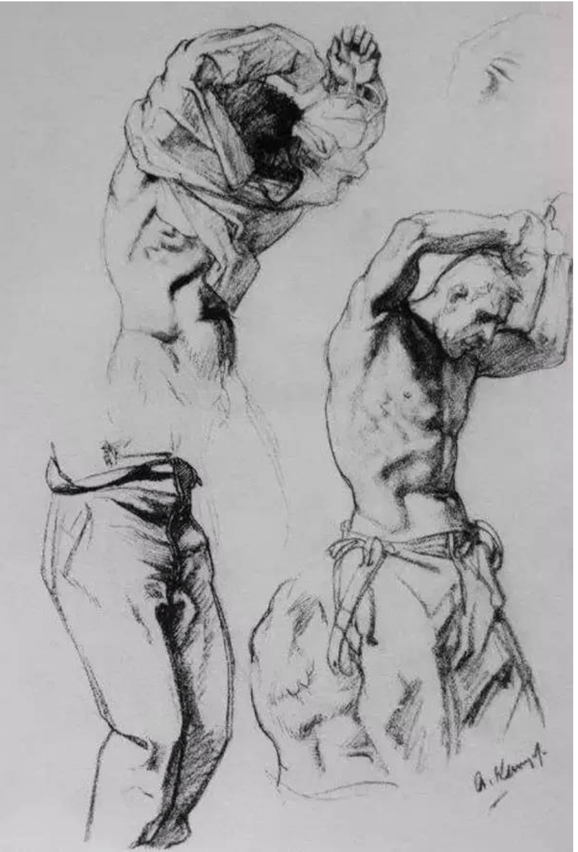 分享一组康勃夫的画