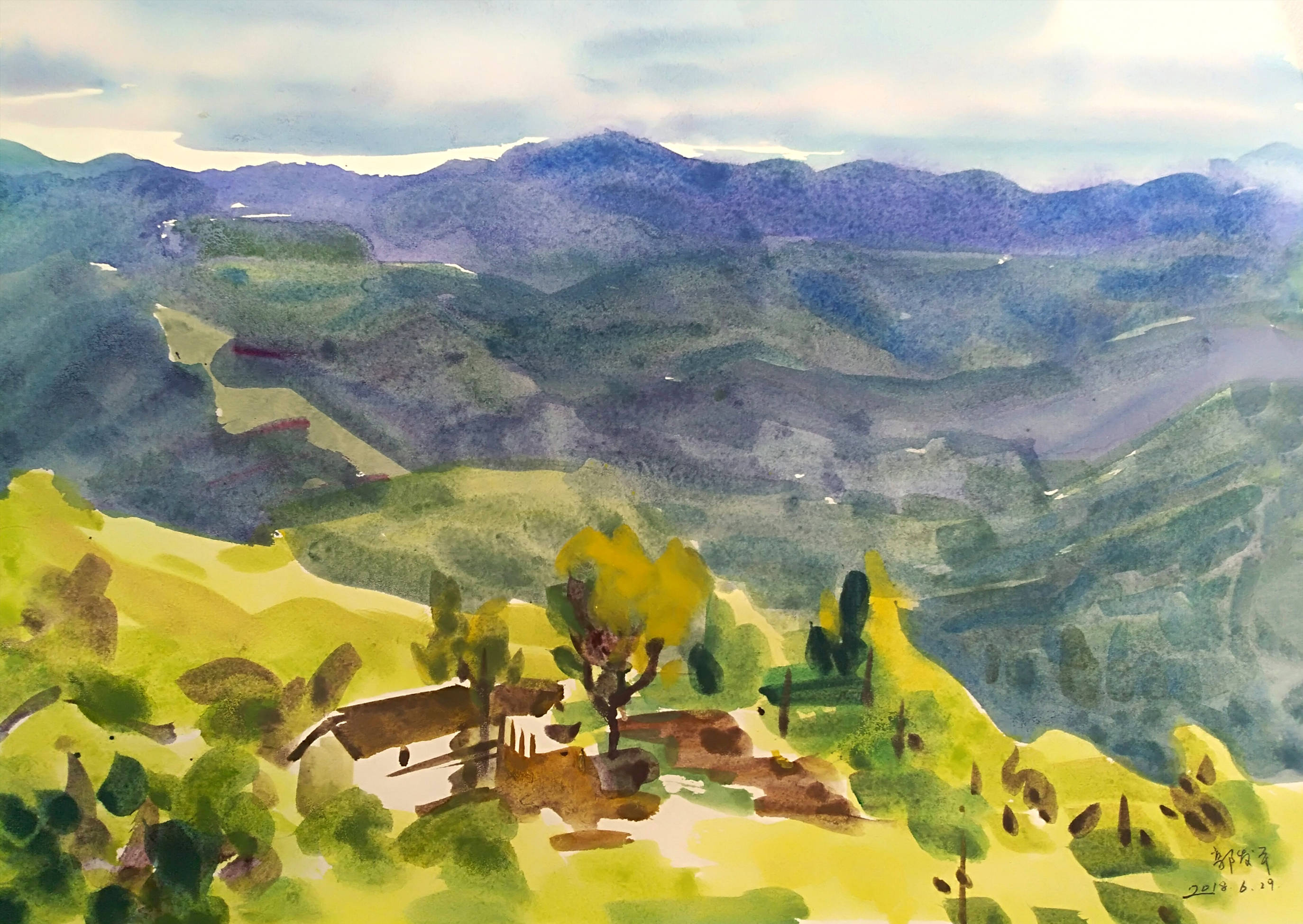 国家一级美术师郭发平作品赏析