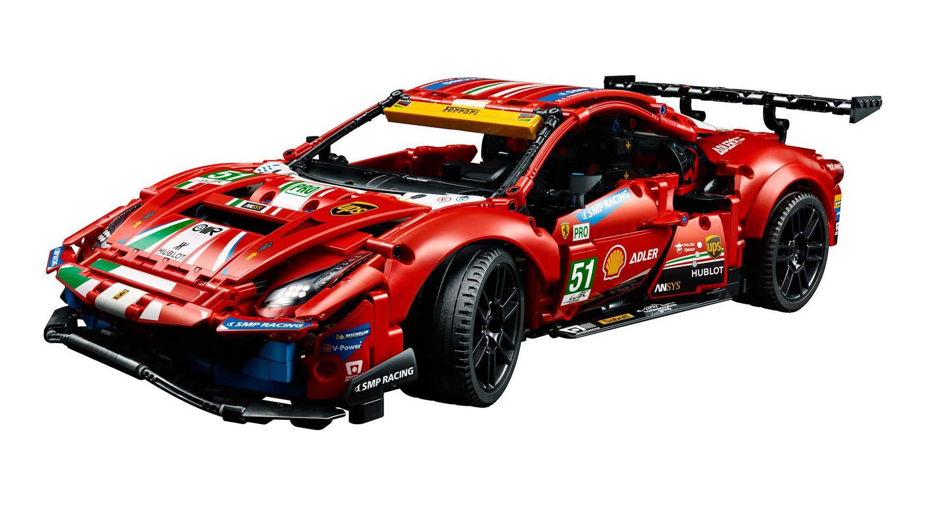 仅16999美元法拉利488gte乐高版发布