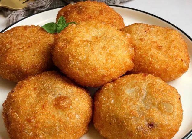 外酥里糯,敲好吃的脆皮糯米糕,再也不买路边脆皮年糕了