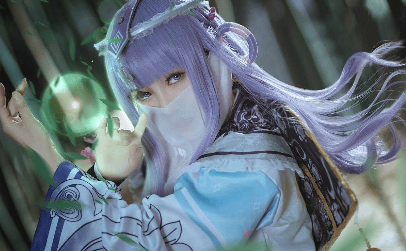 原创cos:秦时明月神还原,晓梦气质不输动漫,蓉姑娘醒来后变漂亮了