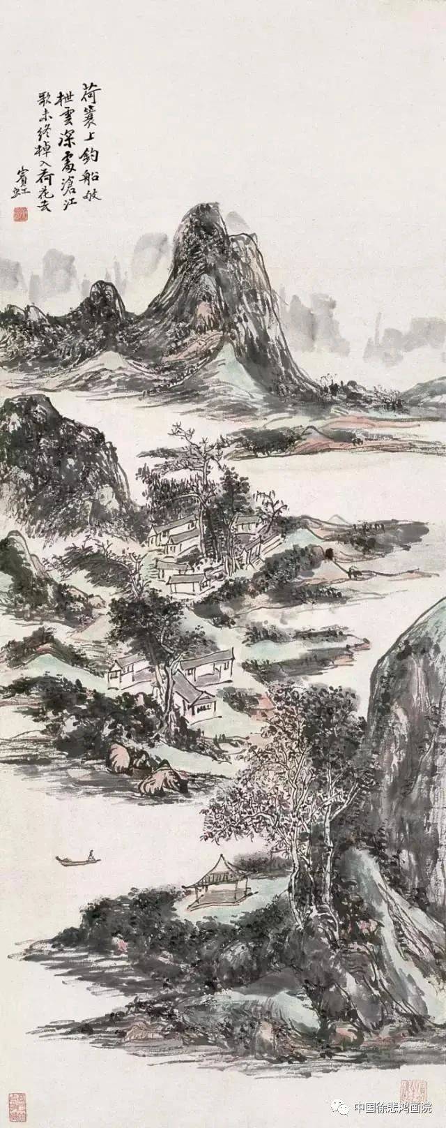 黄宾虹精品山水画作品欣赏