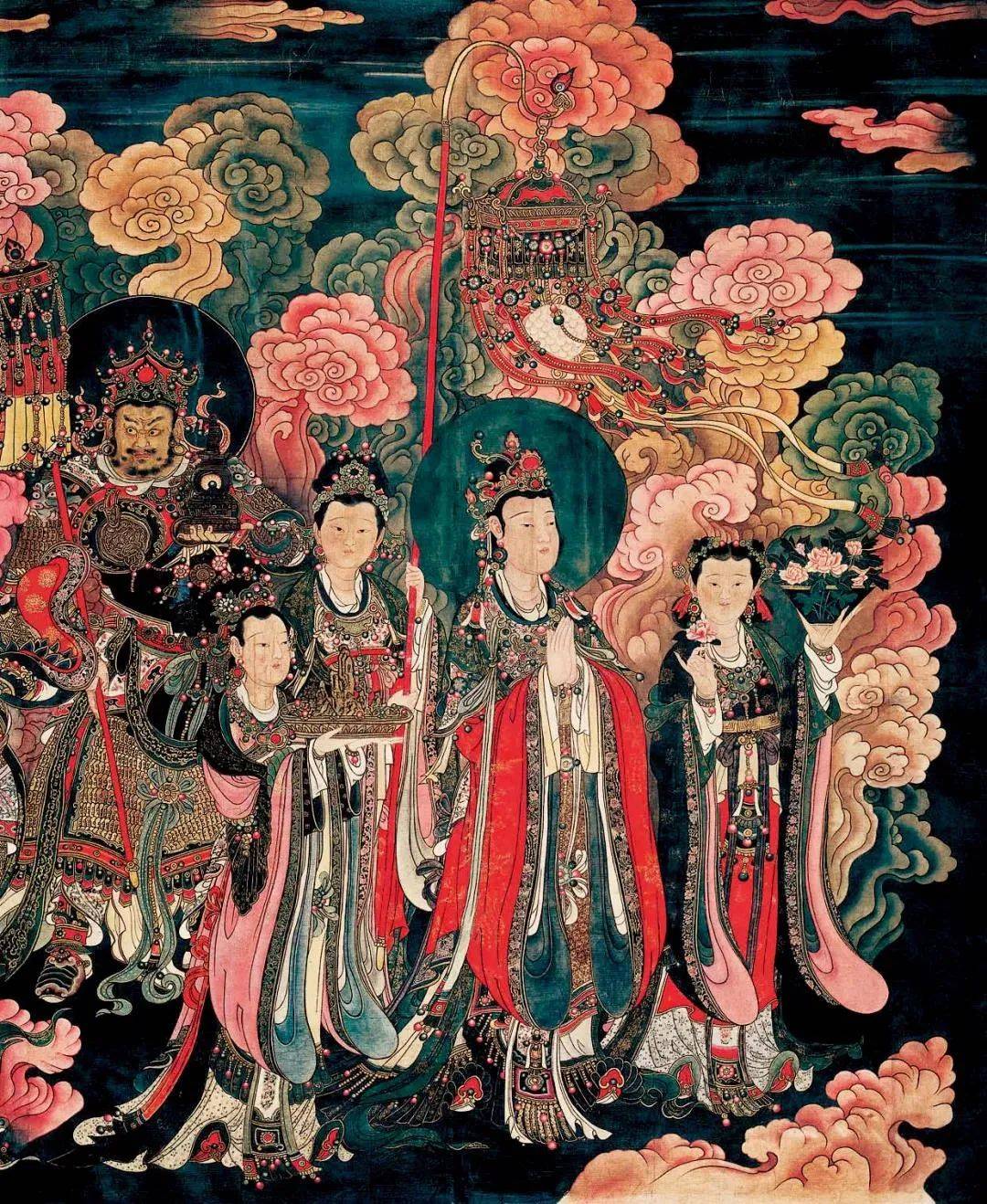 晁谷《法海寺》壁画临摹 1989年