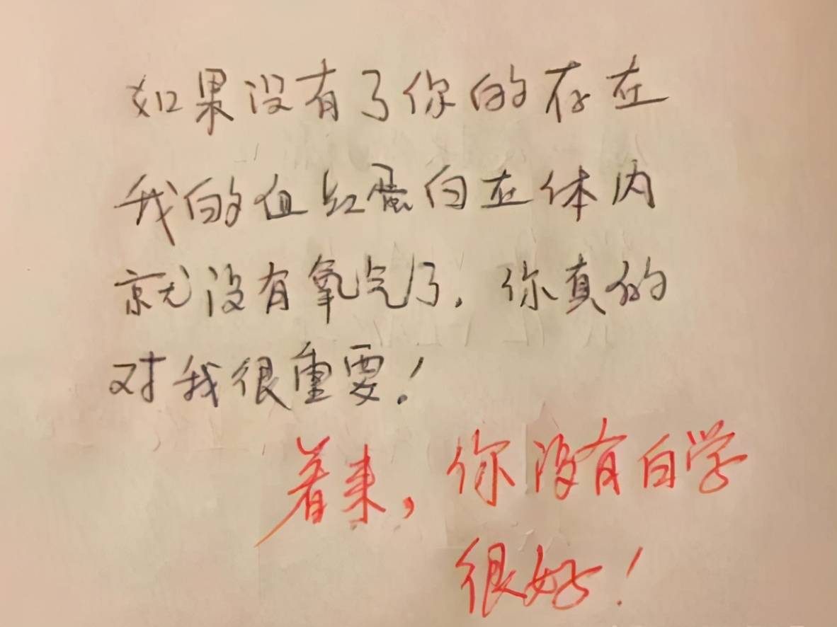 原创初中学霸情书走红老师看完自愧不如网友小鹿乱撞