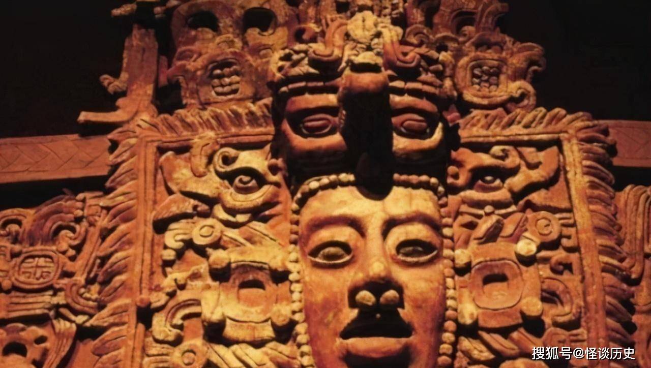 当年玛雅文化雕像上有个"二维码",曾有人扫了一下,扫出啥了?_文明