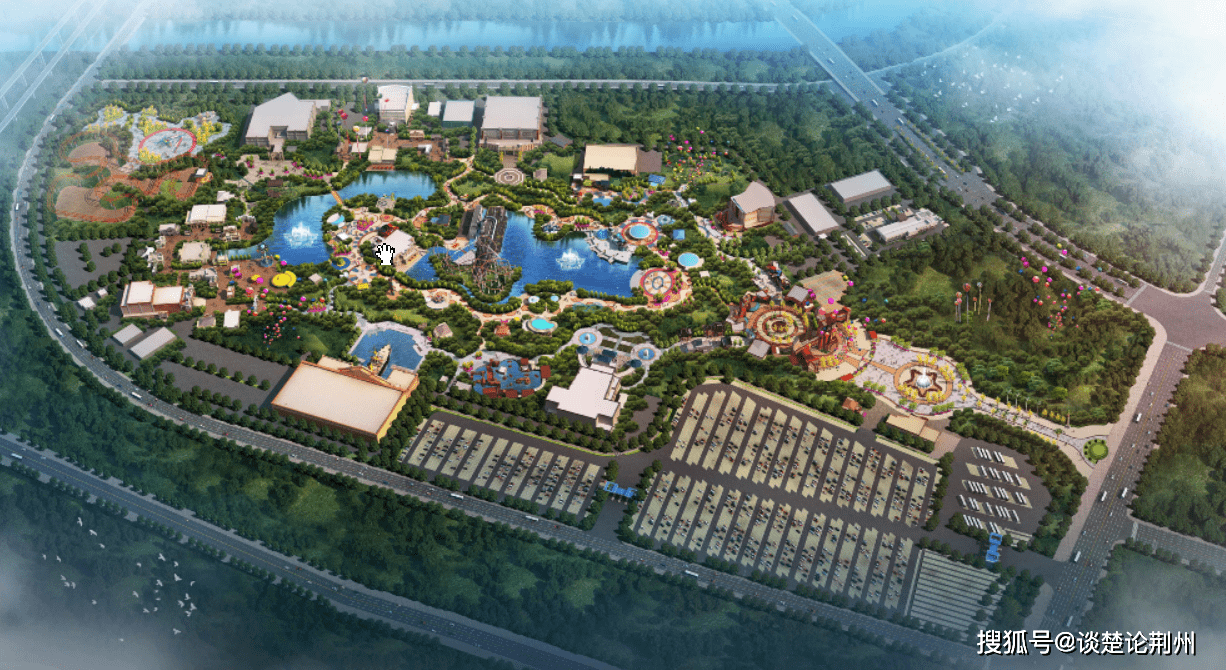 原创荆州方特二期规划出炉跟之前相比场馆有变化长湖大道将扩宽