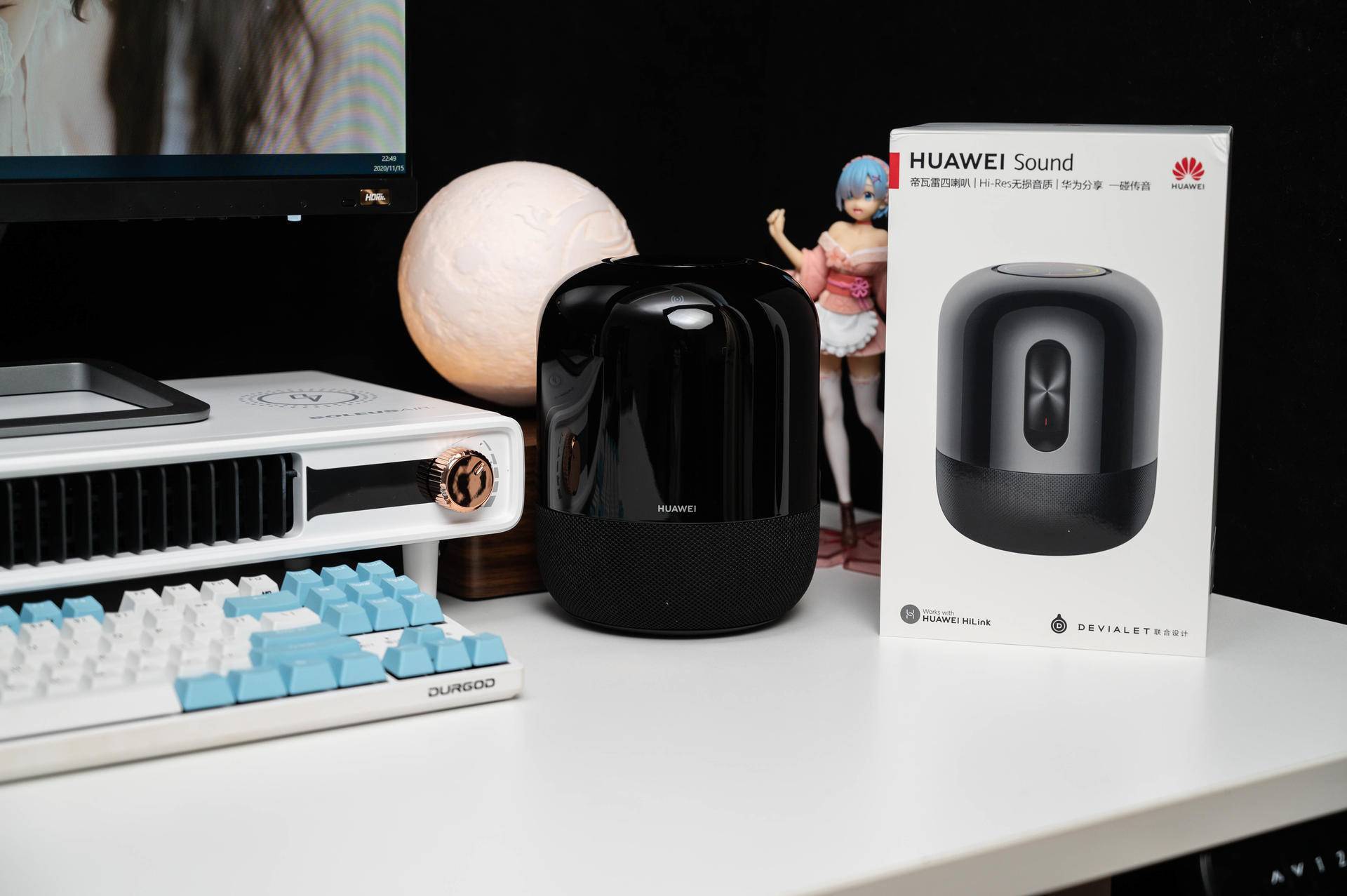 华为帝瓦雷音箱再升级小金标智能音箱中注重音质