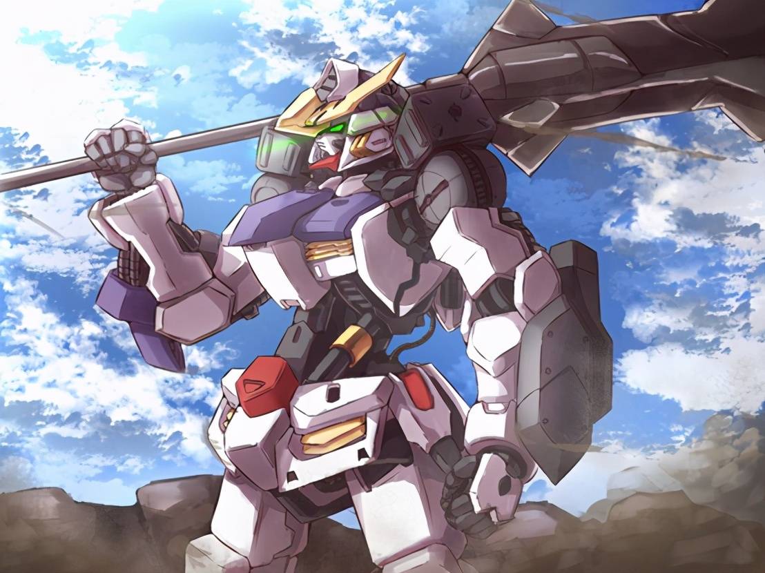 铁血高达可不只有团长梗铁华团也是打工人用工资给高达做美容