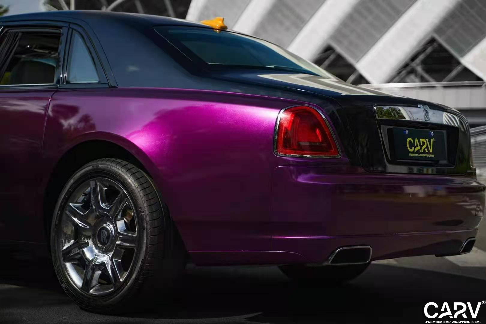 超亮金属葡萄紫1803劳斯莱斯