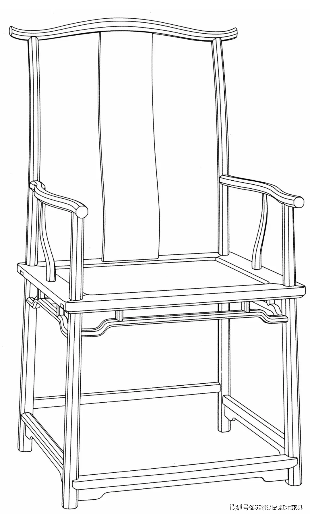 细品| 一张官帽椅的美_家具