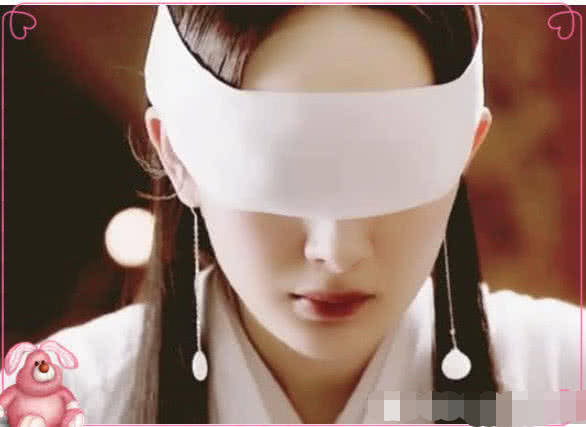 原创古装中眼前遮白纱的女星:前三位天仙下凡,美的惊人,唯有最后一位