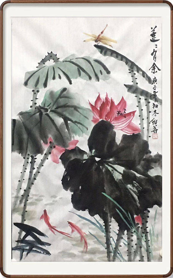 国家一级美术师周绍华国色天香进万家