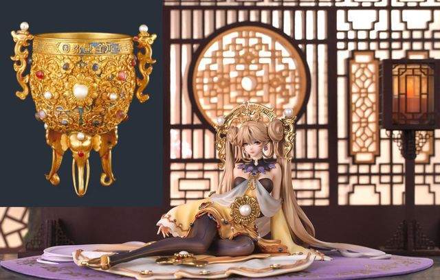 《国家宝藏》就联合手办大厂myethos推出过文物拟人化的手办——葡萄