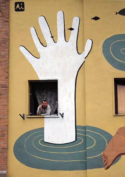 来看看国外创意墙绘吧