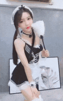 搞笑gif:女朋友还是超级厉害的