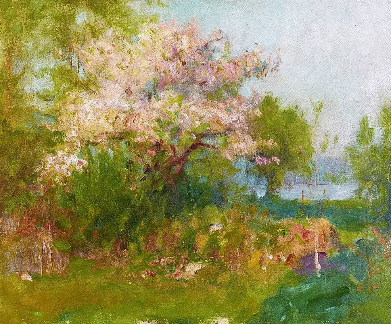 看看这印象派的风景油画美美美不胜收