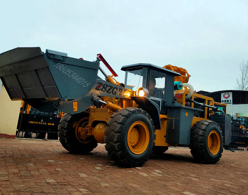 集装箱铲车a30矿井装载机带驾驶室井下铲车_标配