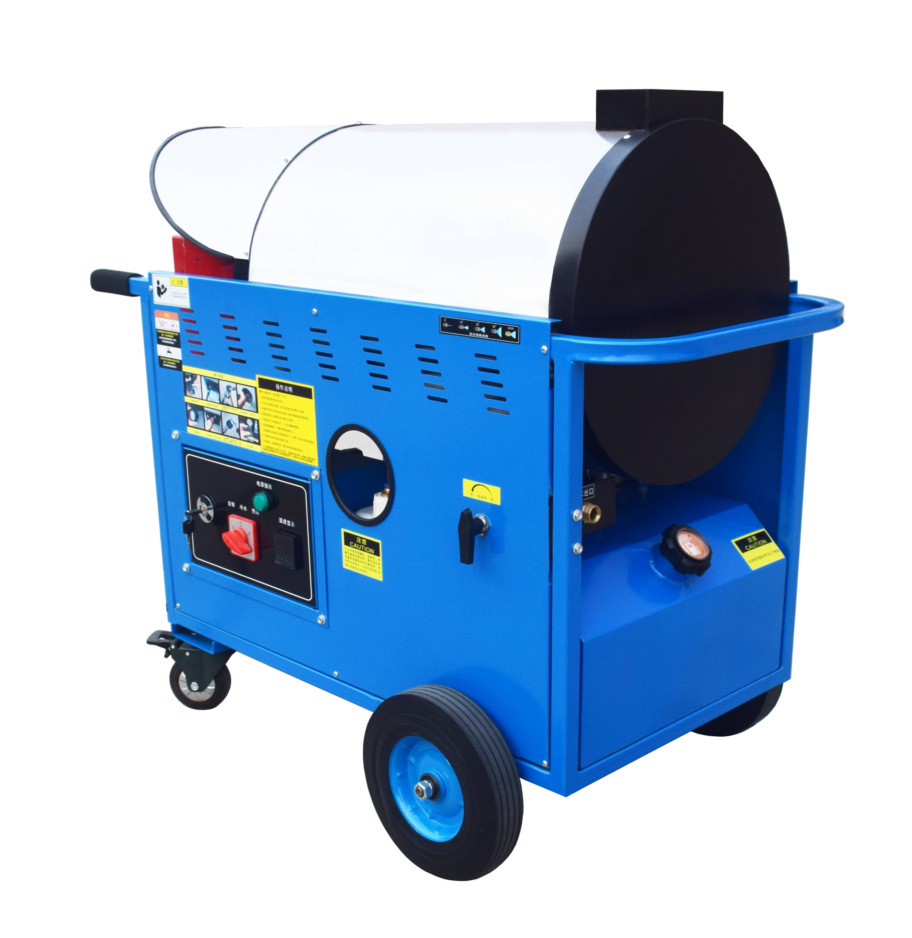 详细的介绍下热水高压清洗机使用中,可能会出现的几个问题及解决的