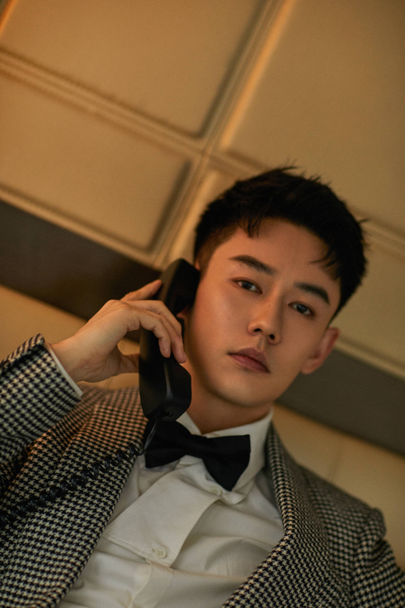 宣言千鸟格西装亮相时尚先生盛典青簪行待播引期待图文