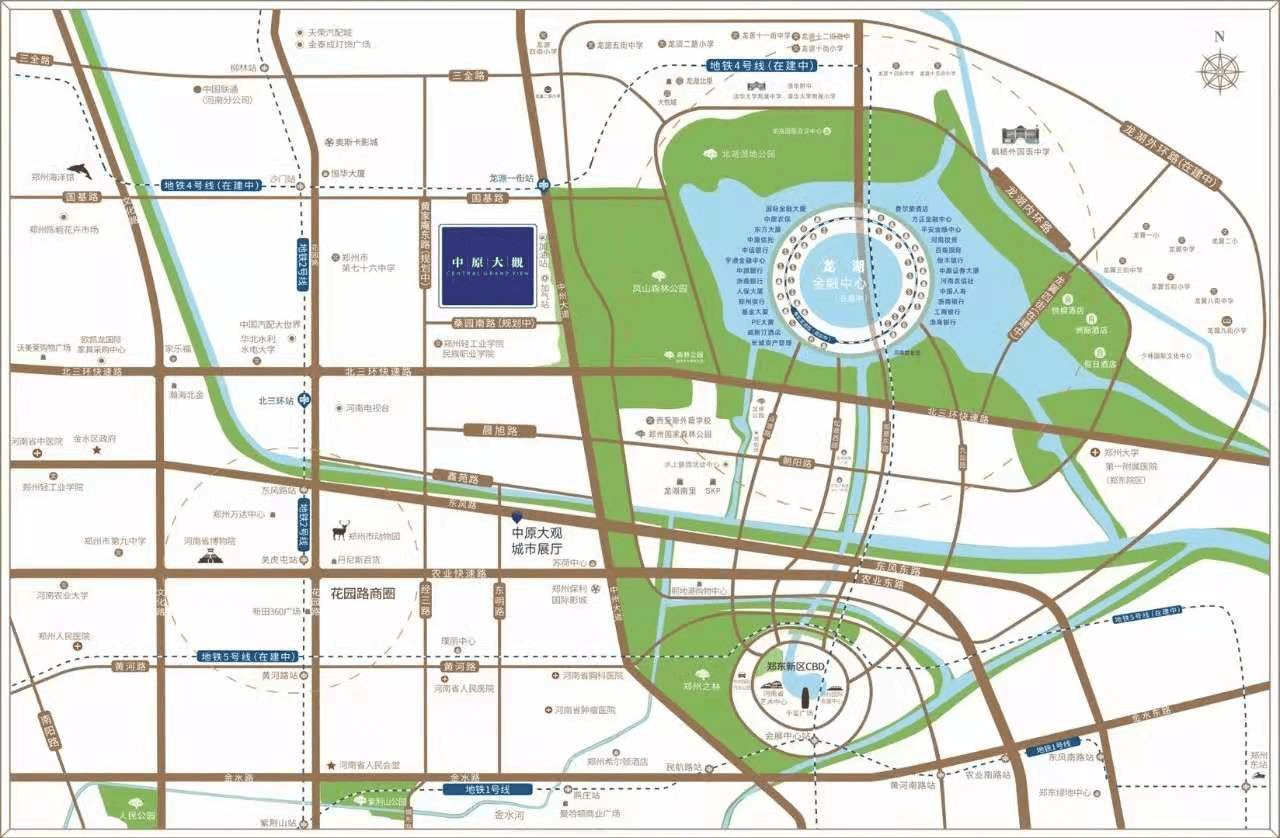 鄭州地鐵4號線沿線樓盤大起底零距離獨寵樓盤你知道嗎