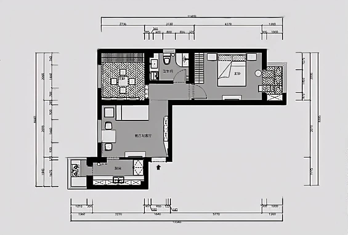 60㎡清新風裝修,次臥全屋定製榻榻米,漂亮又實用!