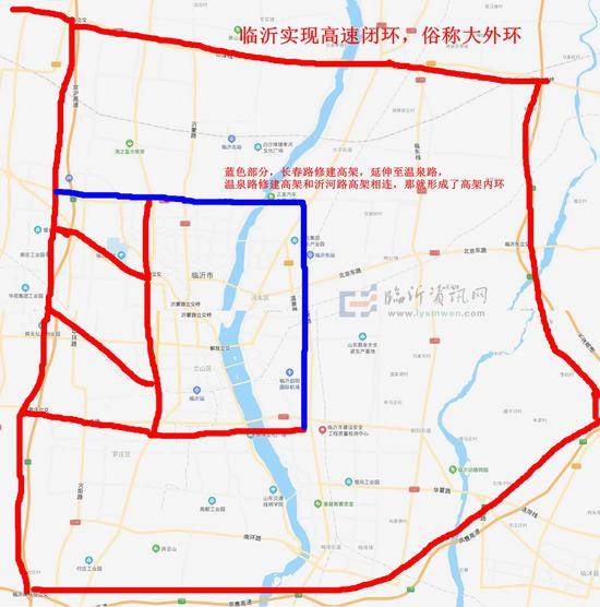 原创沂河高架明年开建,临沂将实现高架闭环形成半小时生活圈