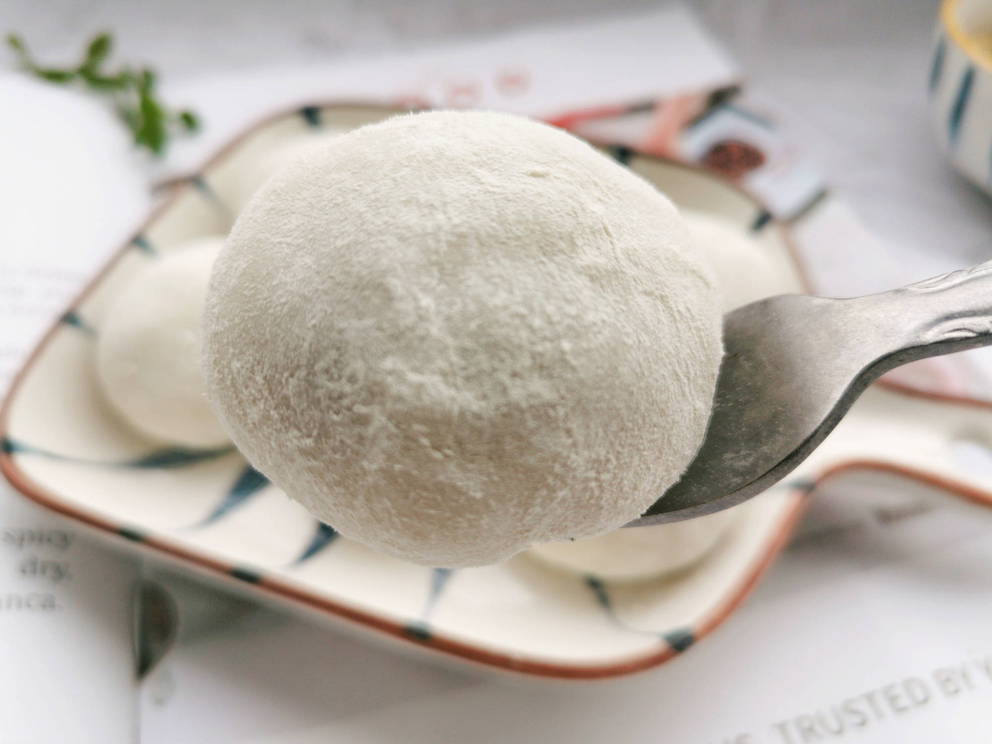 照这个方子做的糯米糍,软糯q弹,放凉也不硬,比甜品店的好吃