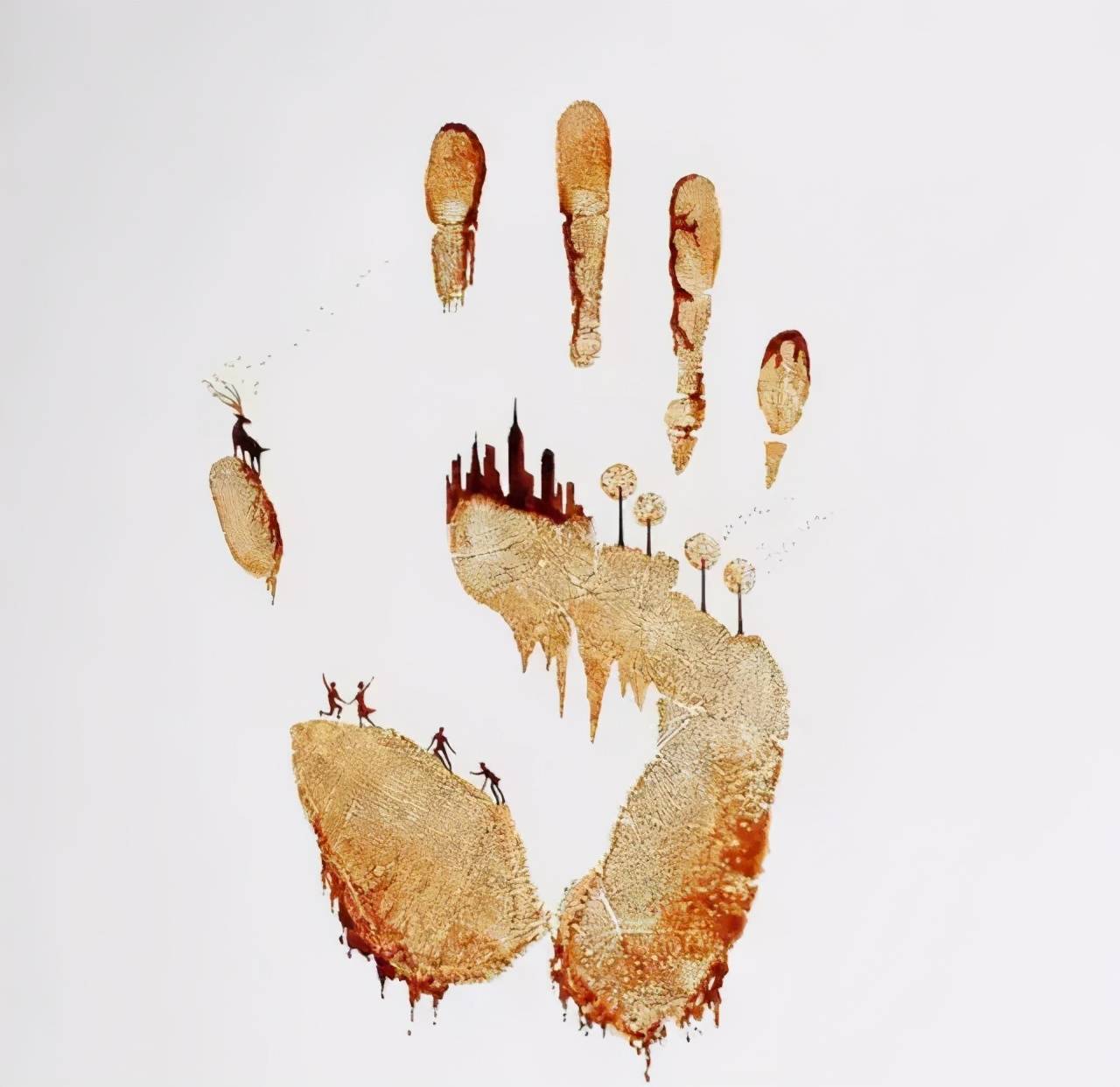 来自指尖的神奇魔法"fingerprints充分锻炼了孩子的观察力,想象力