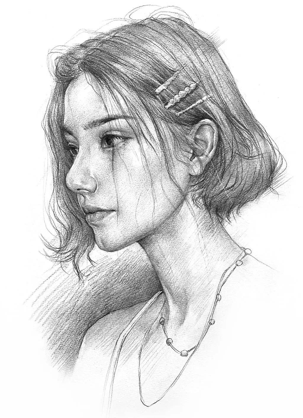 有神韵素描一定要有扎实的功底