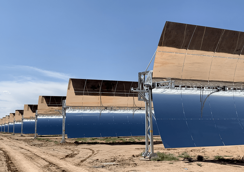 光热槽式聚光集热系统卓越效能助力乌拉特光热示范电站实现满负荷发电