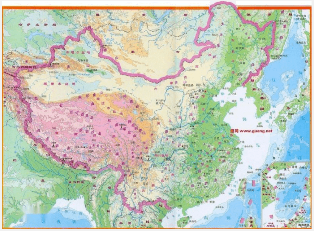 中国的地理位置好,还是印度的地理位置好?