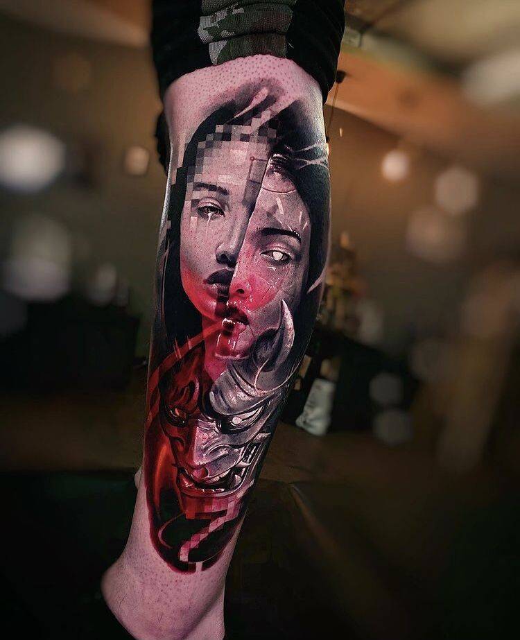 赛博朋克纹身 | 你真的了解赛博朋克吗