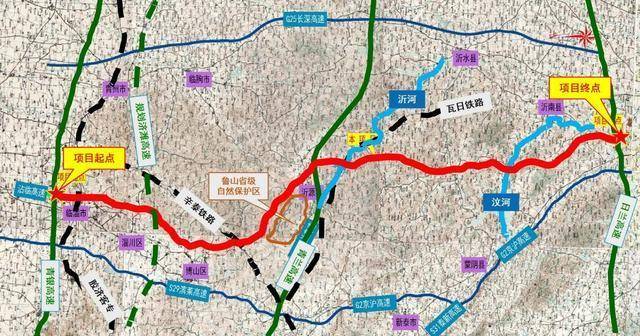 山東建一條高速公路長192公里連接兩大地級市淄博與臨沂