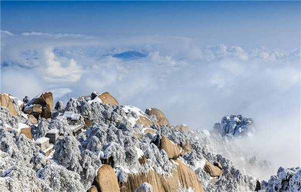寒假必去地安庆天柱山，冬天对天柱山就是一种馈赠