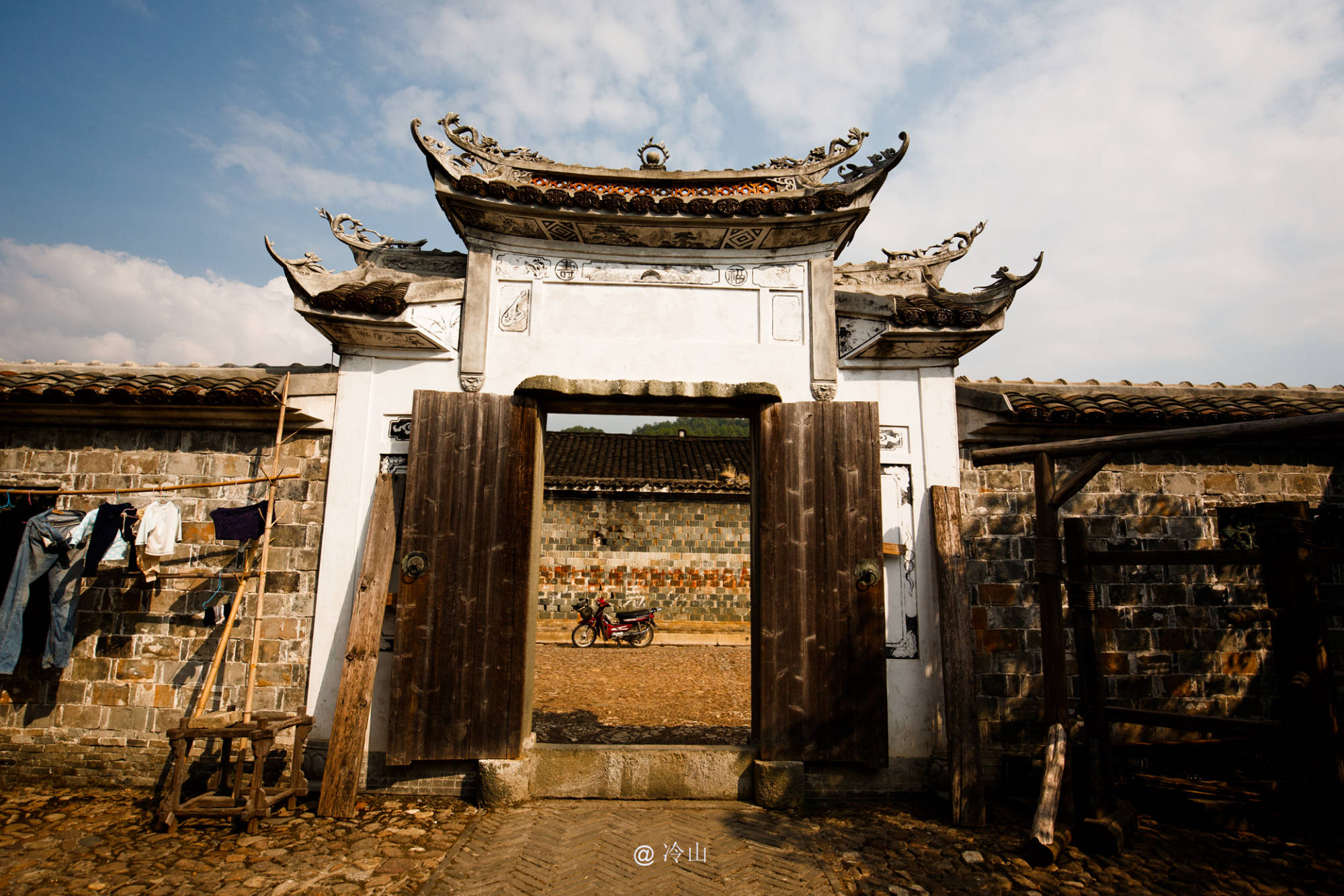 原创福建民居第一村转角的爱