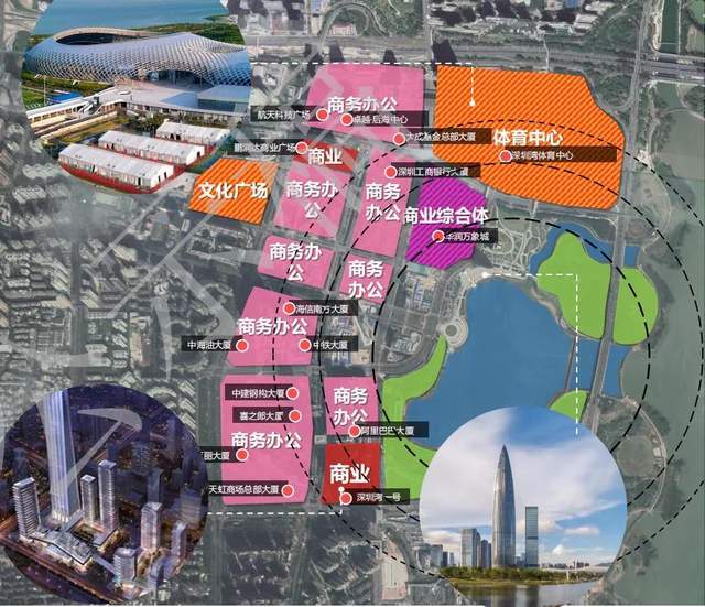 对标深圳湾金山水廊中轴线上创意空间值得出手吗