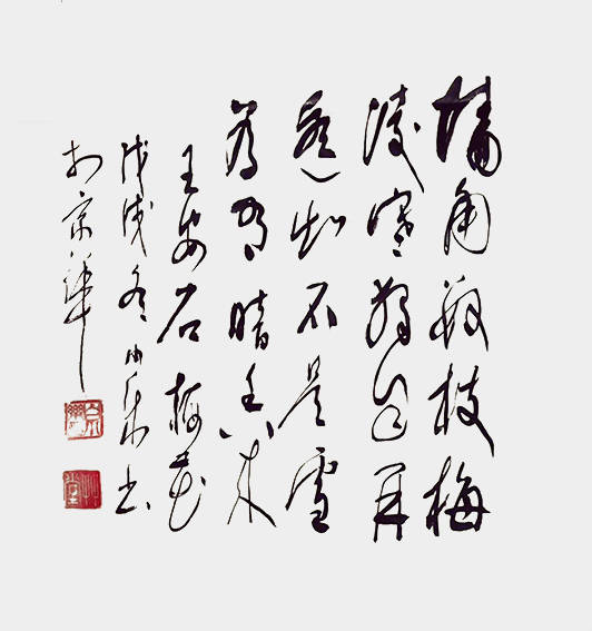 《念奴娇赤壁怀古》白小乐作品 《宁静致远》白小乐作品 《沁园春 雪