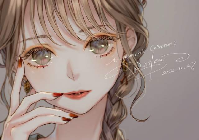 动漫妹子也爱化妆可惜看完这么多红唇我还是分不清口红色号